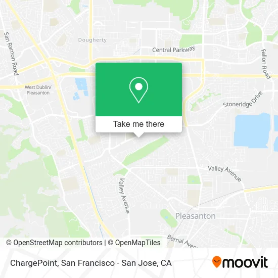 ChargePoint map
