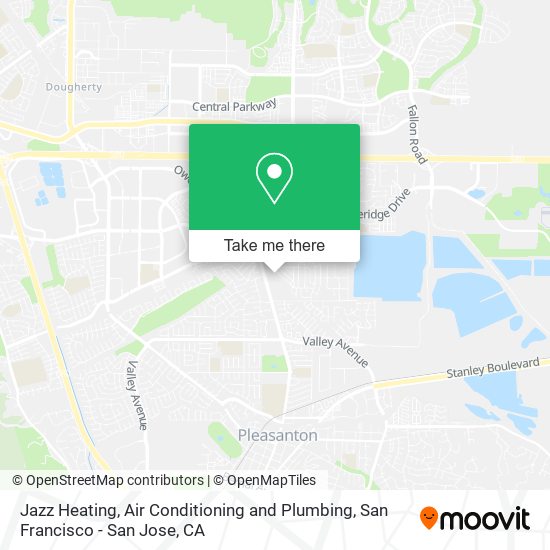 Jazz Heating, Air Conditioning and Plumbing map
