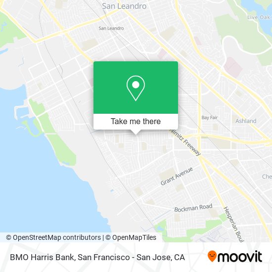 BMO Harris Bank map