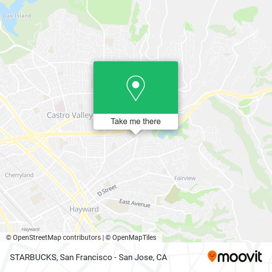 STARBUCKS map