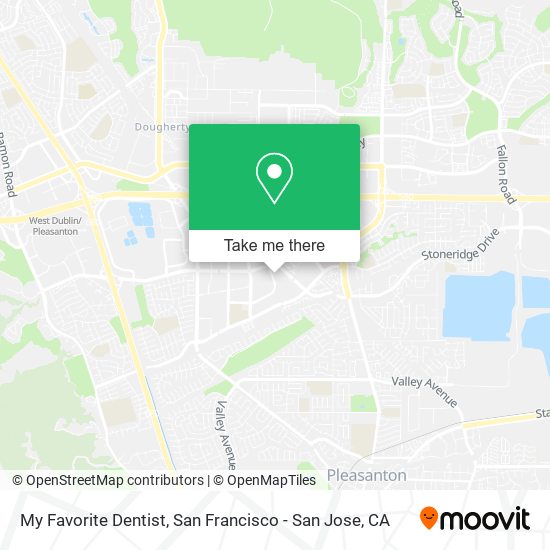 My Favorite Dentist map