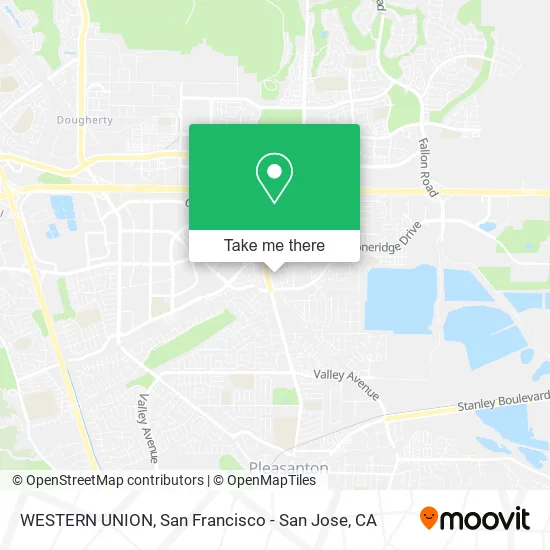 Mapa de WESTERN UNION
