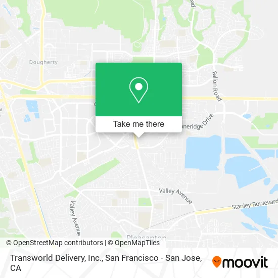 Transworld Delivery, Inc. map
