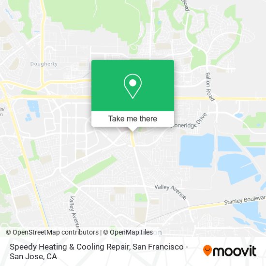 Speedy Heating & Cooling Repair map