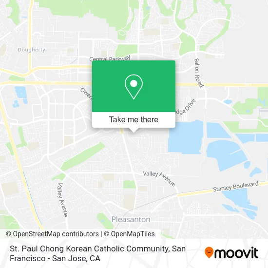 St. Paul Chong Korean Catholic Community map