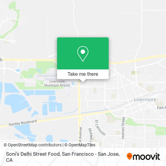 Soni's Delhi Street Food map