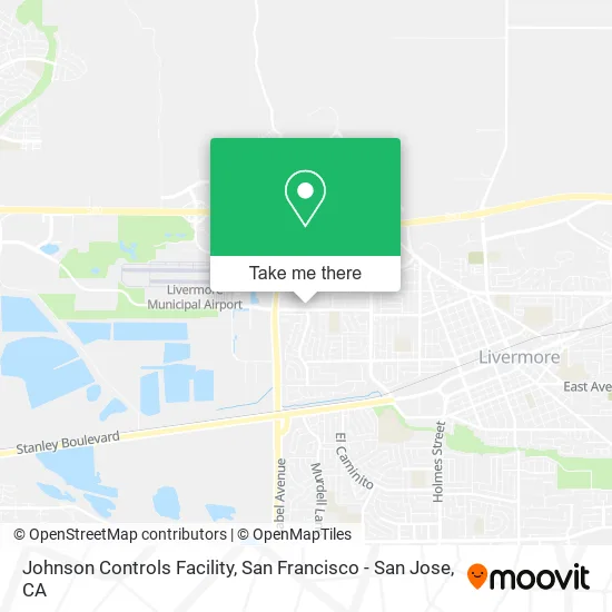 Mapa de Johnson Controls Facility