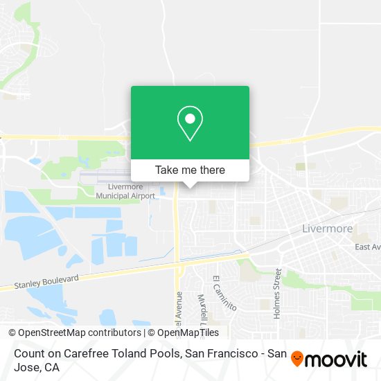 Count on Carefree Toland Pools map