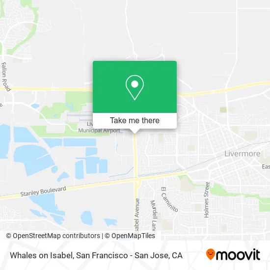 Whales on Isabel map