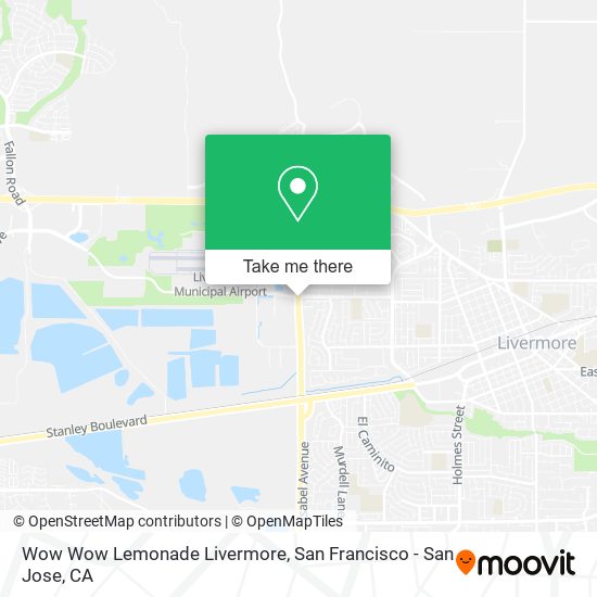 Wow Wow Lemonade Livermore map