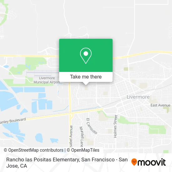 Rancho las Positas Elementary map