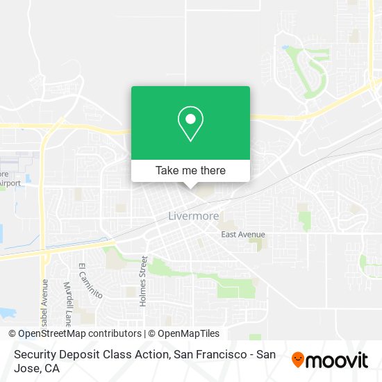 Mapa de Security Deposit Class Action