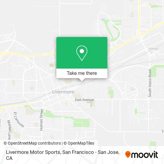 Livermore Motor Sports map