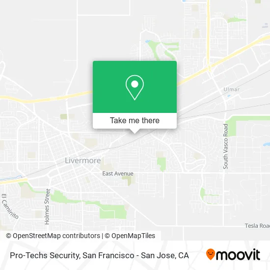 Pro-Techs Security map