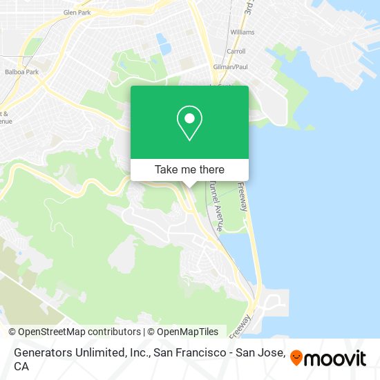 Mapa de Generators Unlimited, Inc.