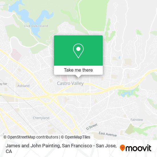 Mapa de James and John Painting