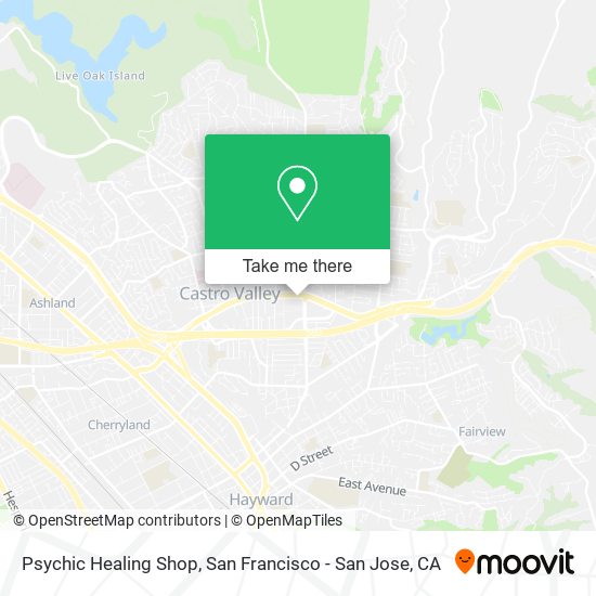 Mapa de Psychic Healing Shop