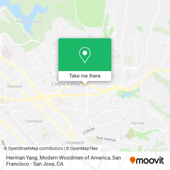 Herman Yang, Modern Woodmen of America map