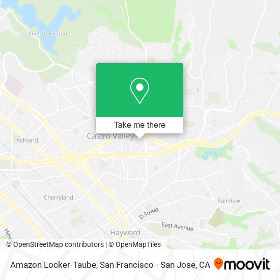 Mapa de Amazon Locker-Taube