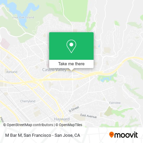 Mapa de M Bar M