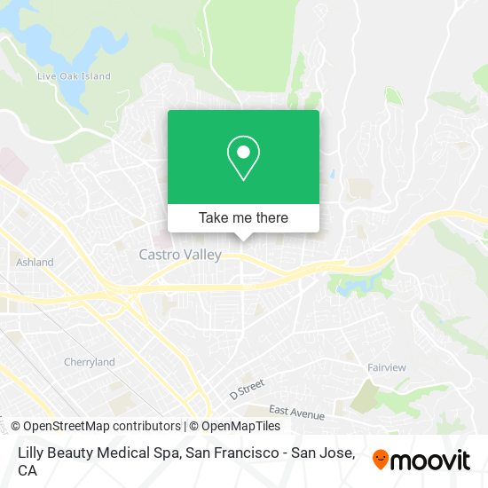 Mapa de Lilly Beauty Medical Spa