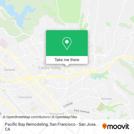 Mapa de Pacific Bay Remodeling