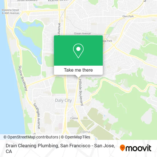 Mapa de Drain Cleaning Plumbing