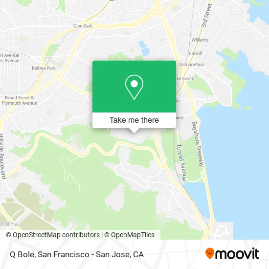 Mapa de Q Bole