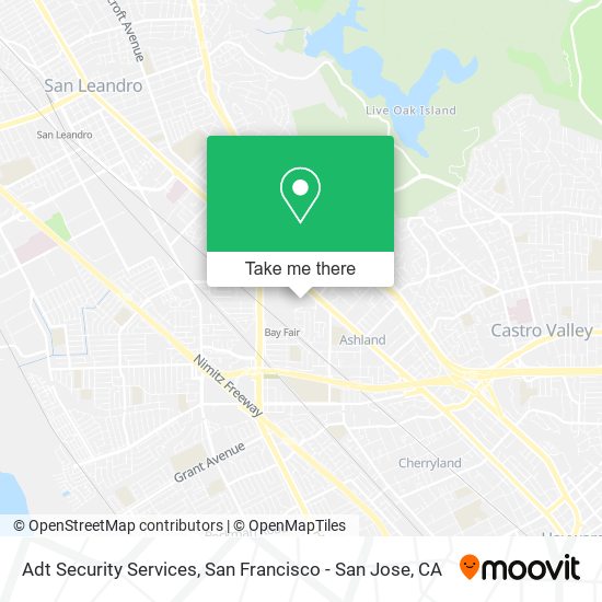 Adt Security Services map