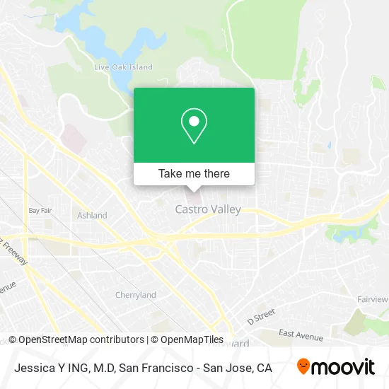 Mapa de Jessica Y ING, M.D