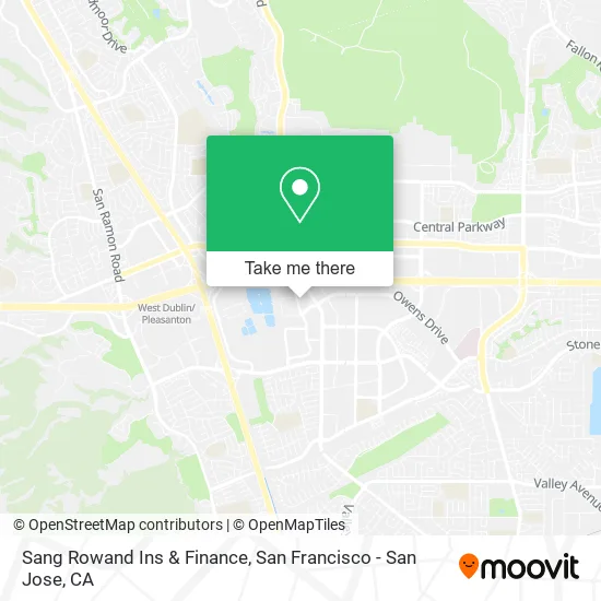 Sang Rowand Ins & Finance map