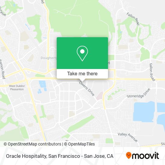 Mapa de Oracle Hospitality