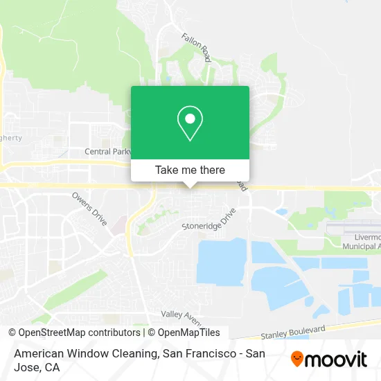 American Window Cleaning map
