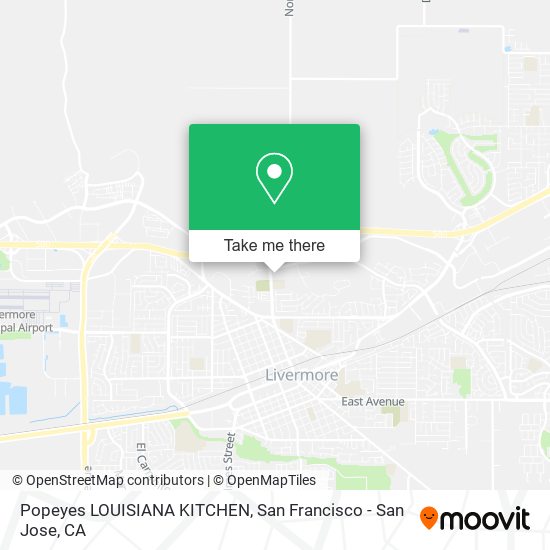 Mapa de Popeyes LOUISIANA KITCHEN