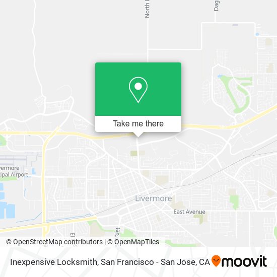 Inexpensive Locksmith map