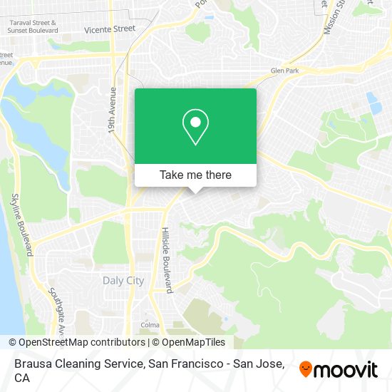 Brausa Cleaning Service map