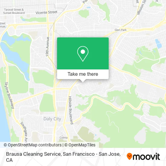 Mapa de Brausa Cleaning Service