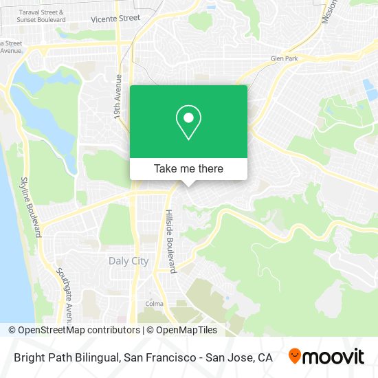 Bright Path Bilingual map