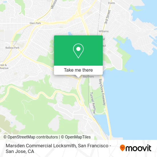 Marsden Commercial Locksmith map