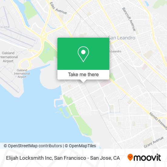 Elijah Locksmith Inc map