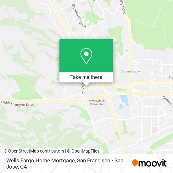 Wells Fargo Home Mortgage map