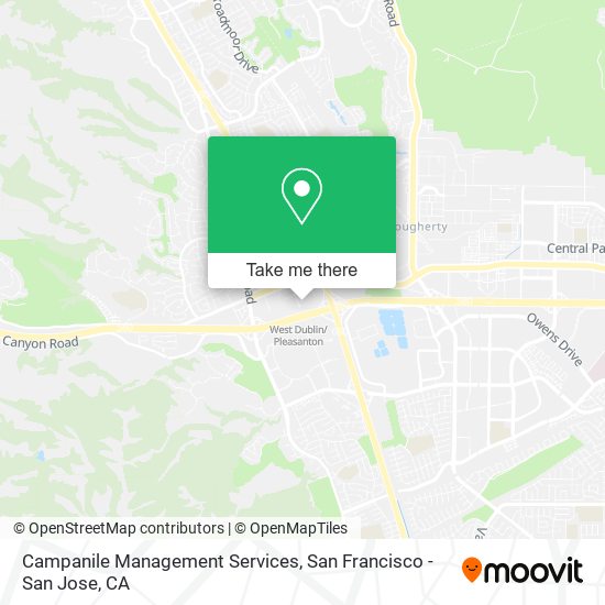Campanile Management Services map