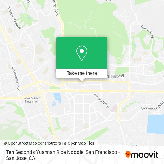 Ten Seconds Yuannan Rice Noodle map