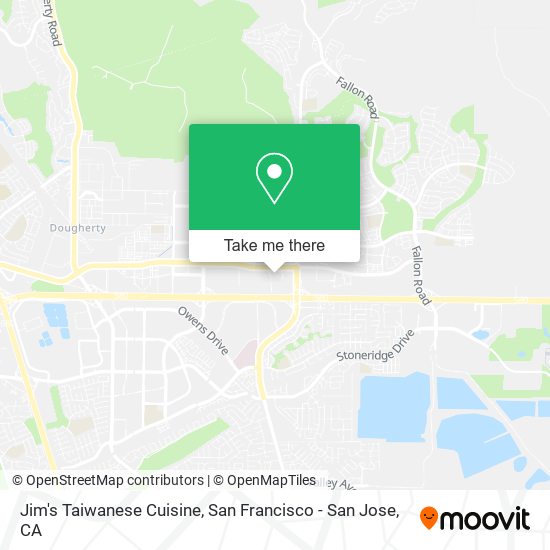 Jim's Taiwanese Cuisine map