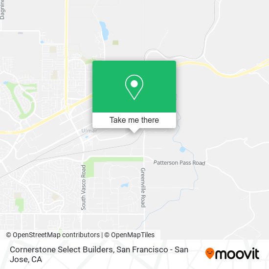 Mapa de Cornerstone Select Builders