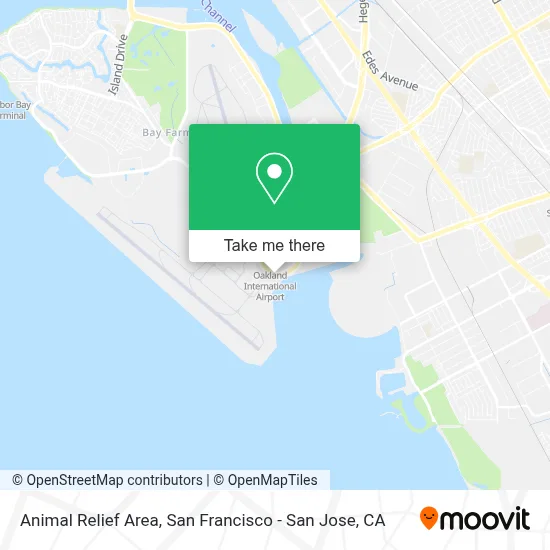 Animal Relief Area map