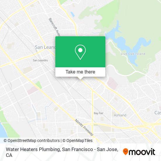 Water Heaters Plumbing map