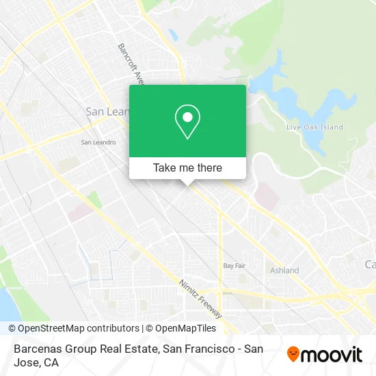 Mapa de Barcenas Group Real Estate