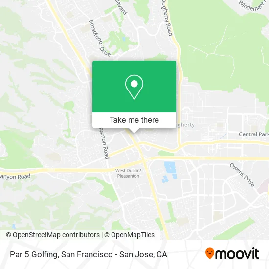 Mapa de Par 5 Golfing