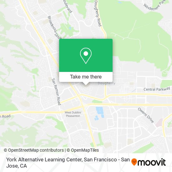 Mapa de York Alternative Learning Center
